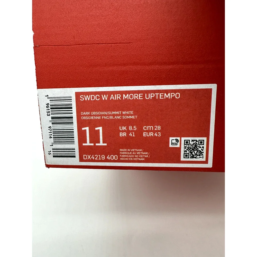 Nike Air More Uptempo Women's size 11 Mens 9.5 Serena Williams SWDC DX4219 400 - Picture 6 of 6